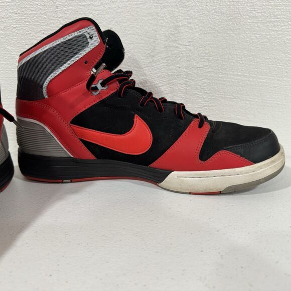 Nike Mach Force Hi Basketball Shoe Size 13 MENS 525312-016 Red Black Charcoal main image 8